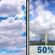 Wednesday: Partly Sunny then Chance Showers And Thunderstorms