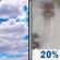 Sunday: Mostly Cloudy then Slight Chance Light Rain